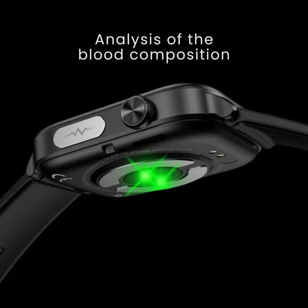 Briviio watch shown with its charging setup