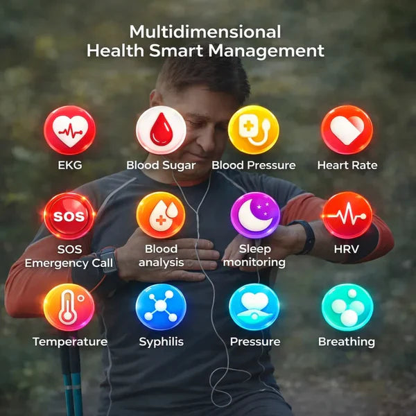 Briviio™ - With Fall Detection and Blood Glucose measurement